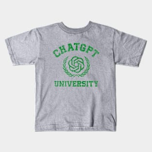 ChatGPT University Kids T-Shirt